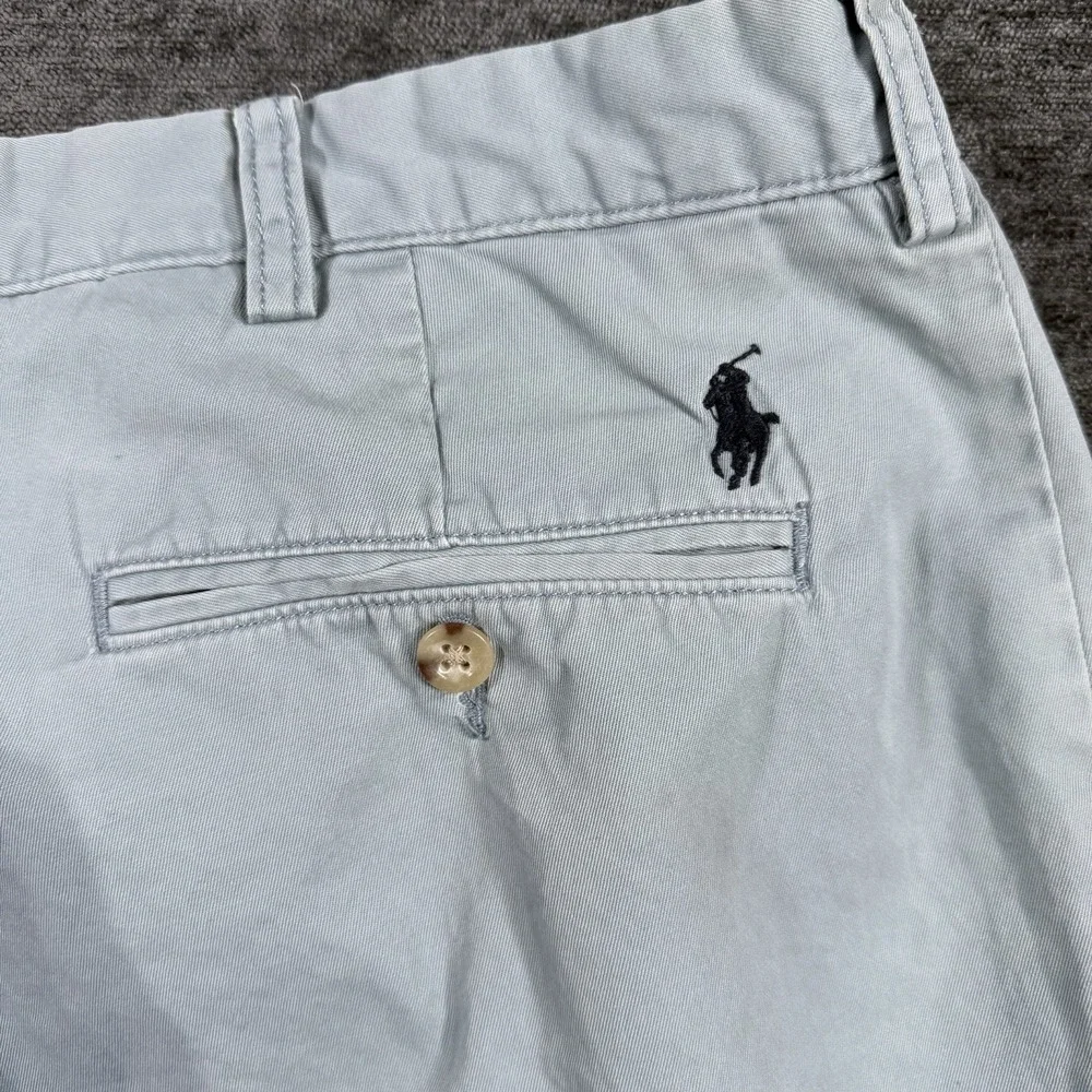 Vintage Polo By Ralph Lauren Light Blue Chino Pants Men's Size 38